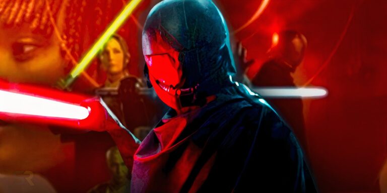 3 façons dont le Seigneur Sith de l'Acolyte modifie le canon du sabre laser