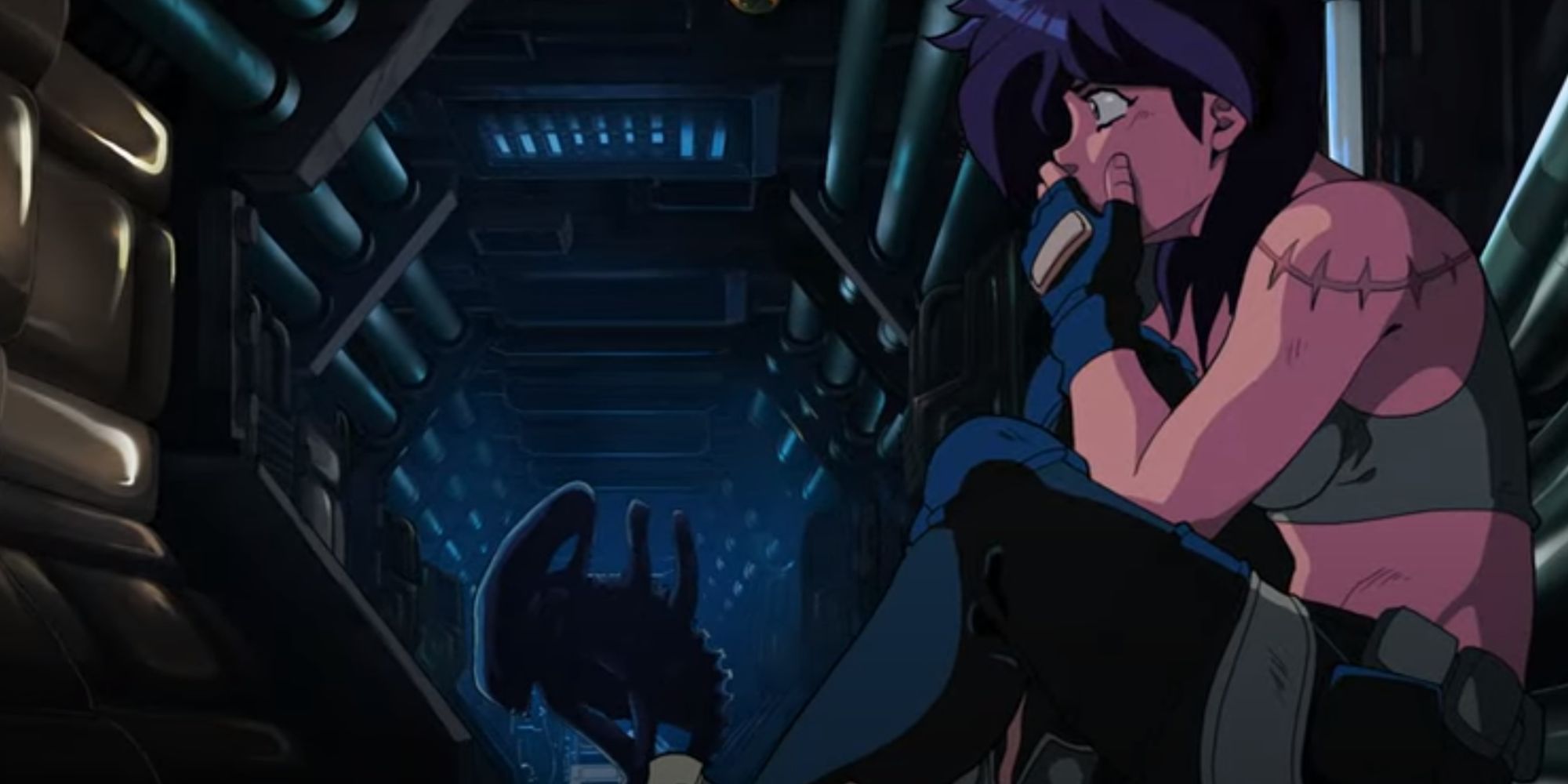 Alien devient un anime violent de style années 80 dans un film de fan animé indépendamment...