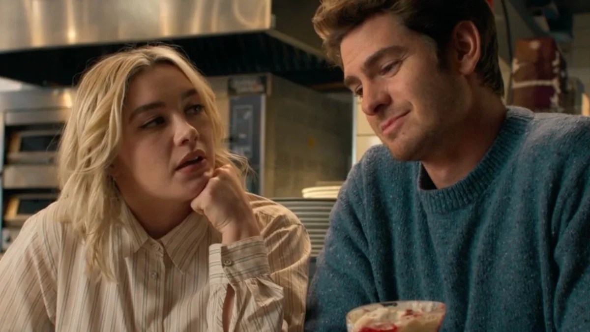 Bande-annonce de « We Live in Time » : Florence Pugh renverse Andrew Garfield et ils tombent amoureux dans A24