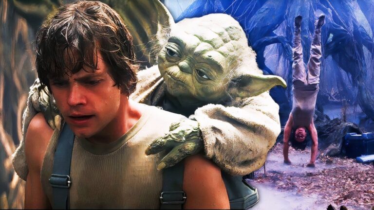 Cette image emblématique de la formation Jedi de Luke Skywalker signifie le contraire…