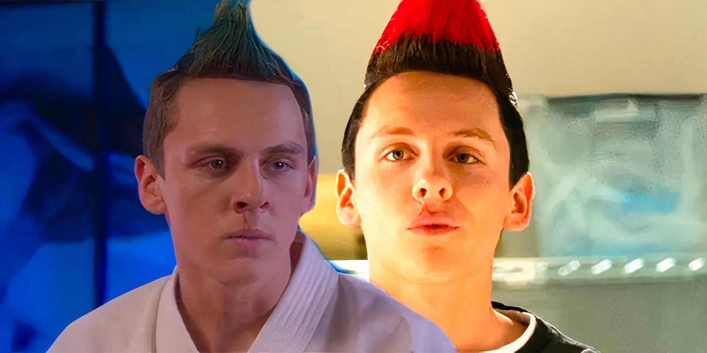 Cobra Kai Saison 6 Partie 1 : Pourquoi les nouveaux cheveux de Hawk sont l'ex-drapeau américain...