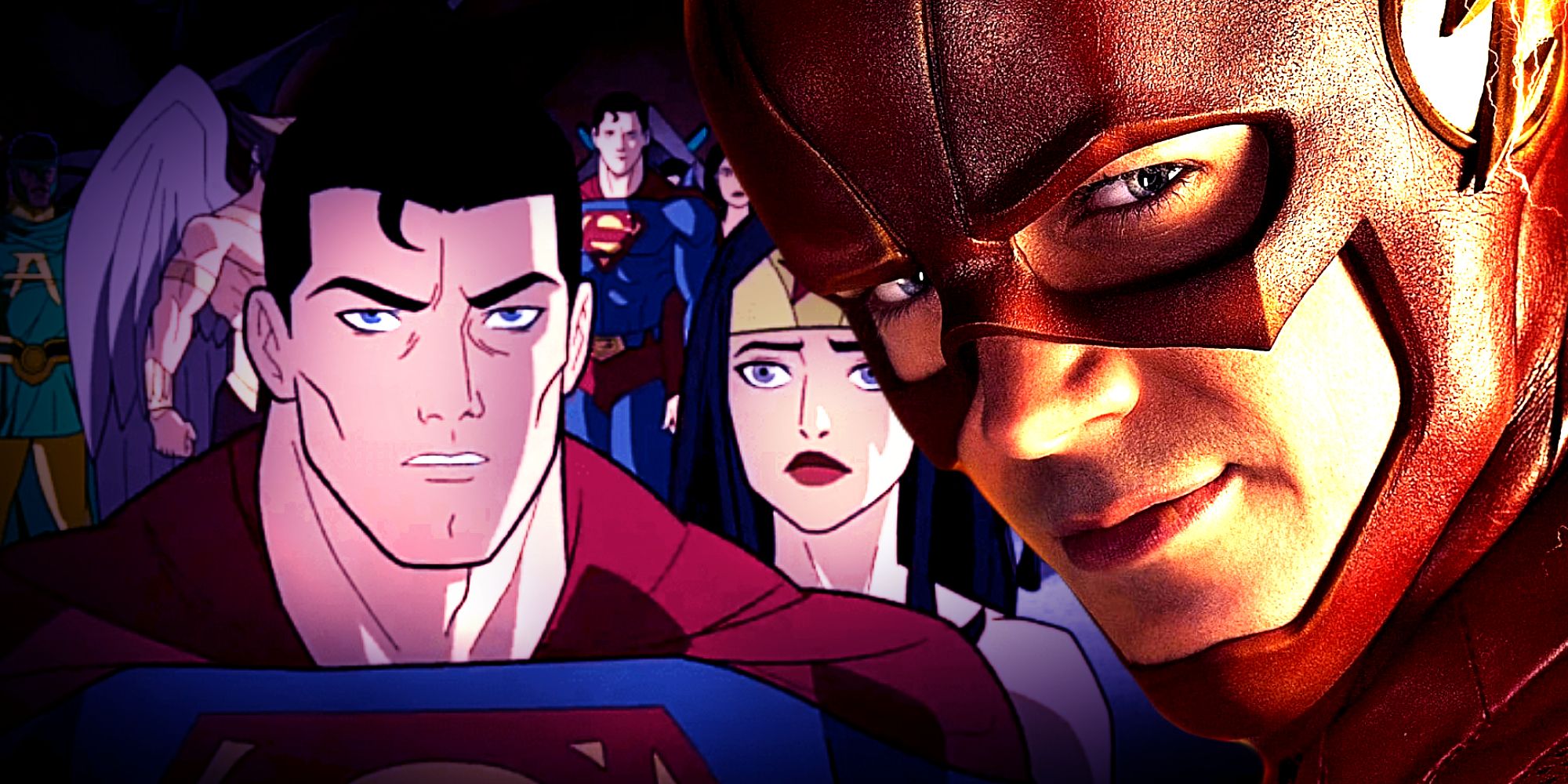 Comparaison des deux versions de Crisis On Infinite Earths de Justice League : ...