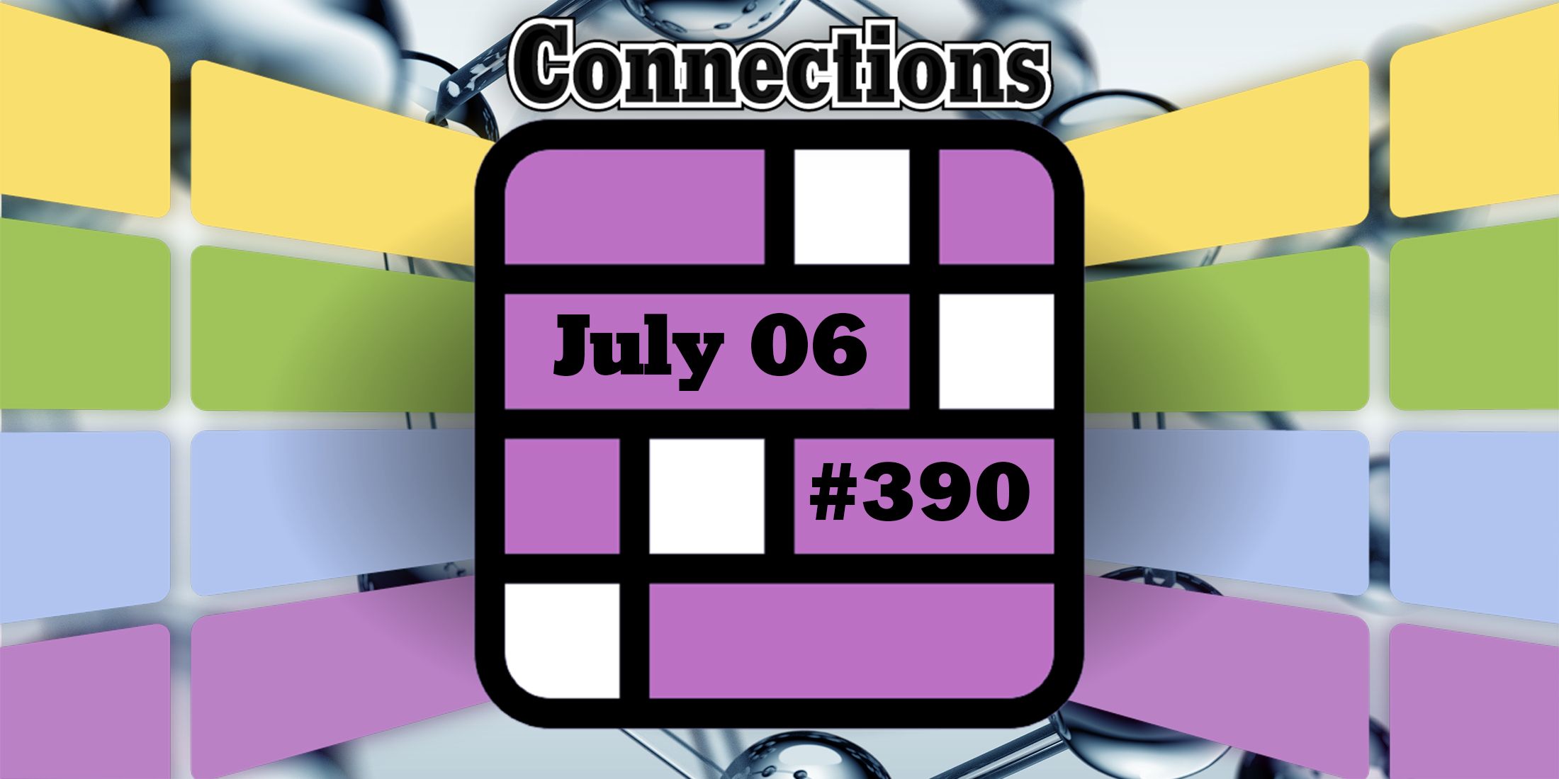 Connexions d'aujourd'hui - Indices et réponses pour le 6 juillet 2024 (Puzzle n° 390)
