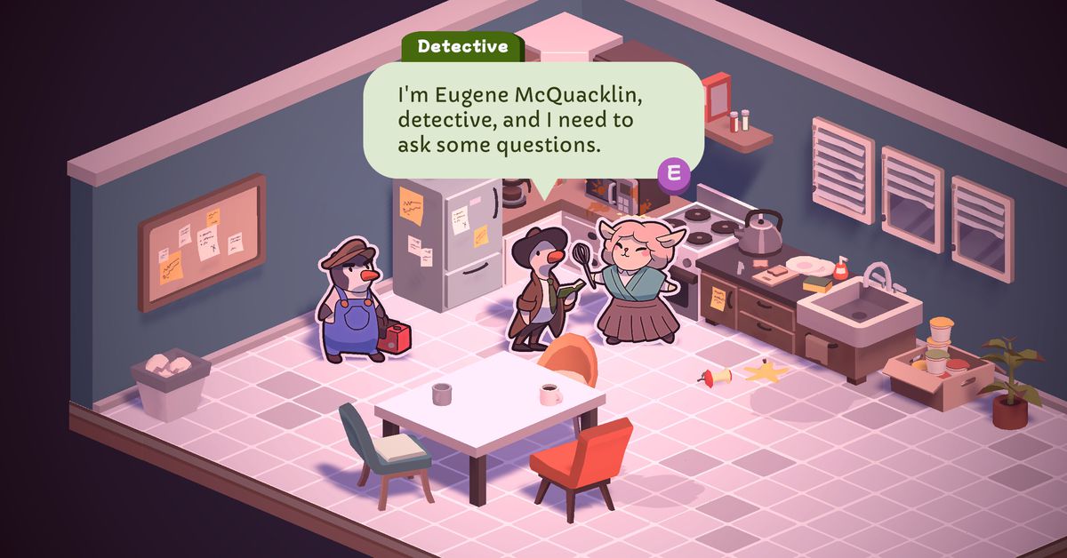 Duck Detective: The Secret Salami reprend le trope du détective hard-boiled et le transforme en charlatanisme