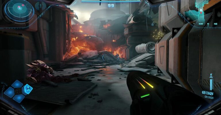 L'artiste de Metroid Prime 4: Beyond parle de la refonte du HUD de Samus