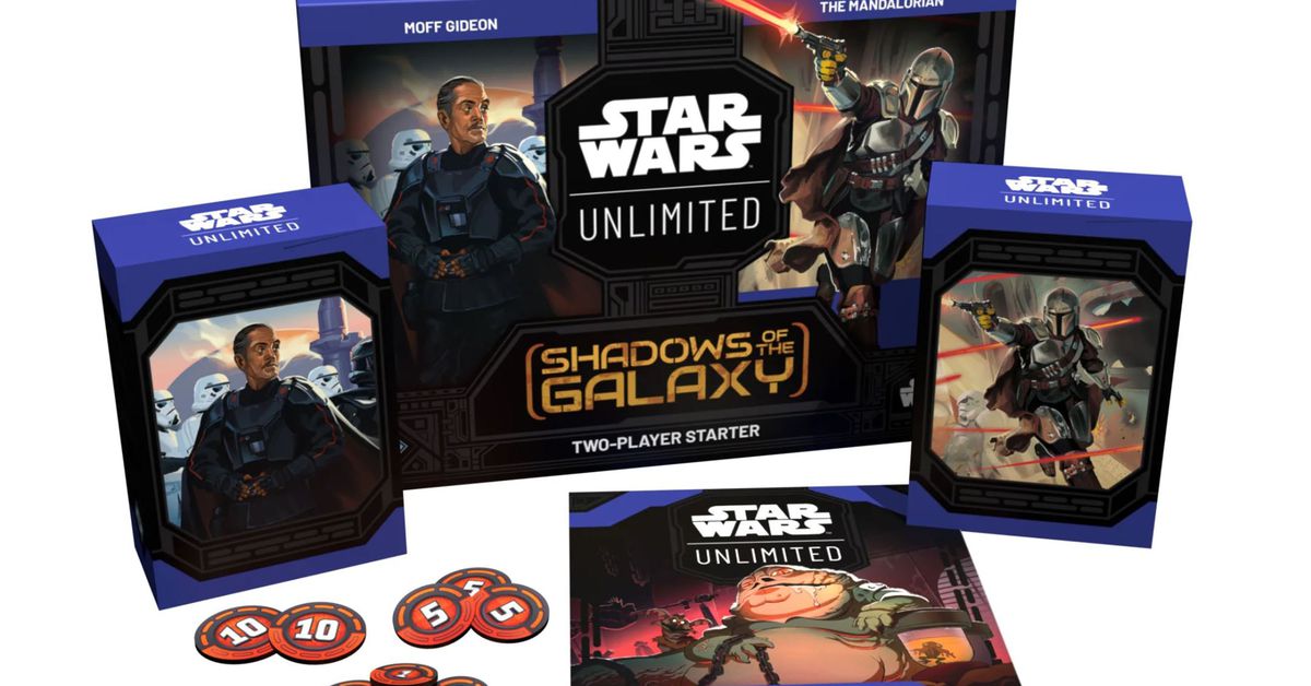 Le nouveau coffret de démarrage pour deux joueurs de Star Wars: Unlimited raconte une grande histoire moderne de Star Wars