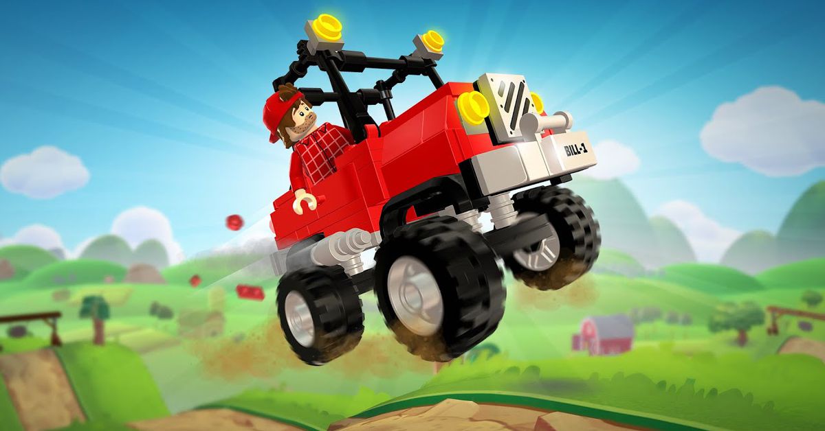 Lego Hill Climb Adventures est un jeu d'essai charmant et simplifié