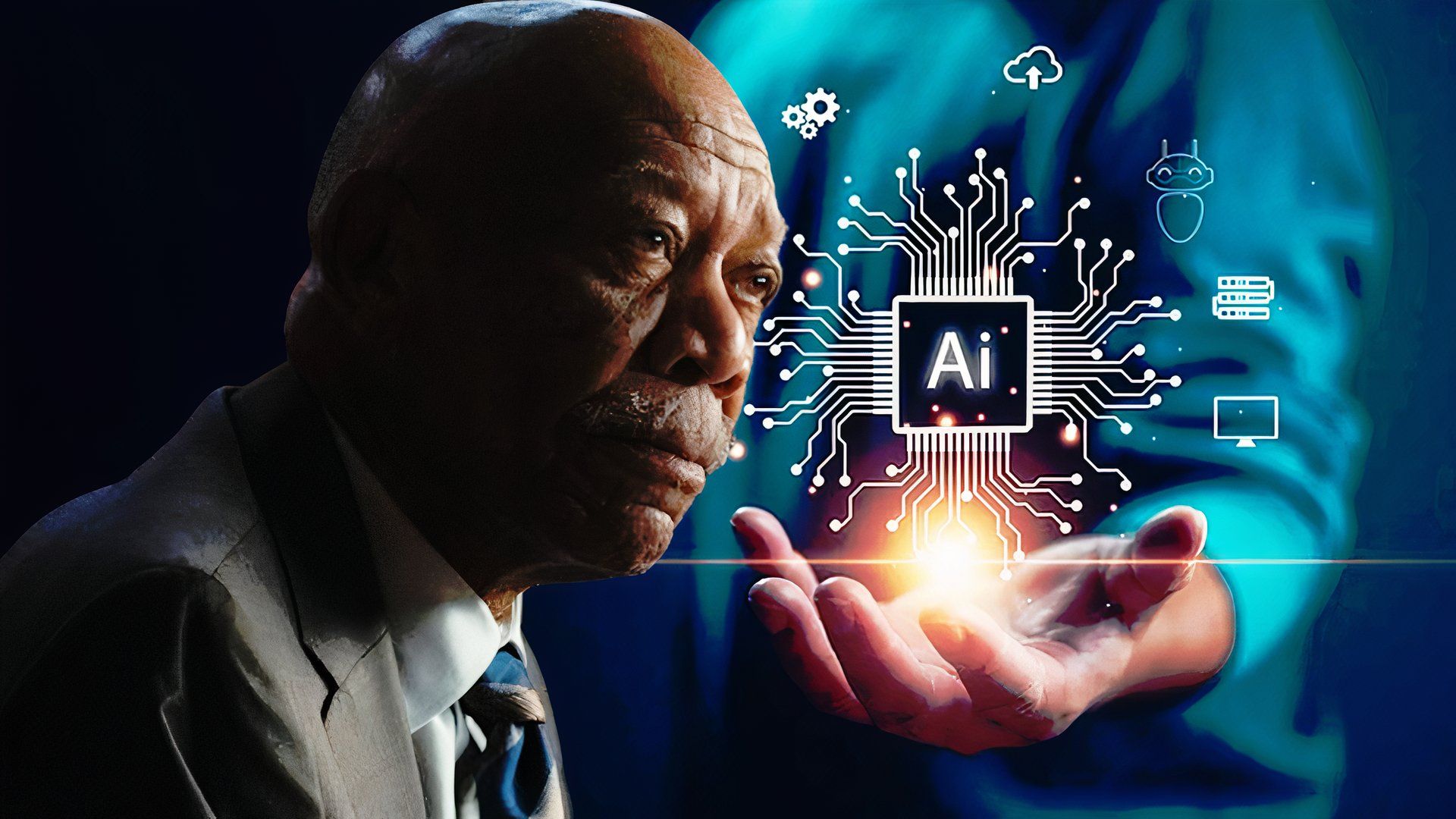 Morgan Freeman réagit à la vidéo TikTok en utilisant l'IA pour reproduire sa voix