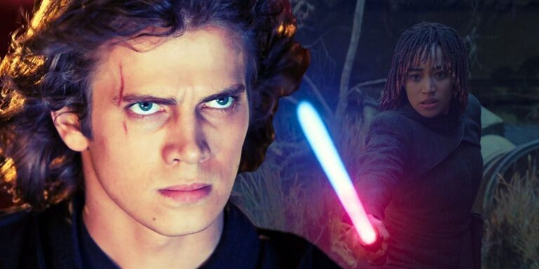 Pourquoi le sabre laser d'Anakin n'est pas passé du bleu au rouge lorsqu'il est devenu un…