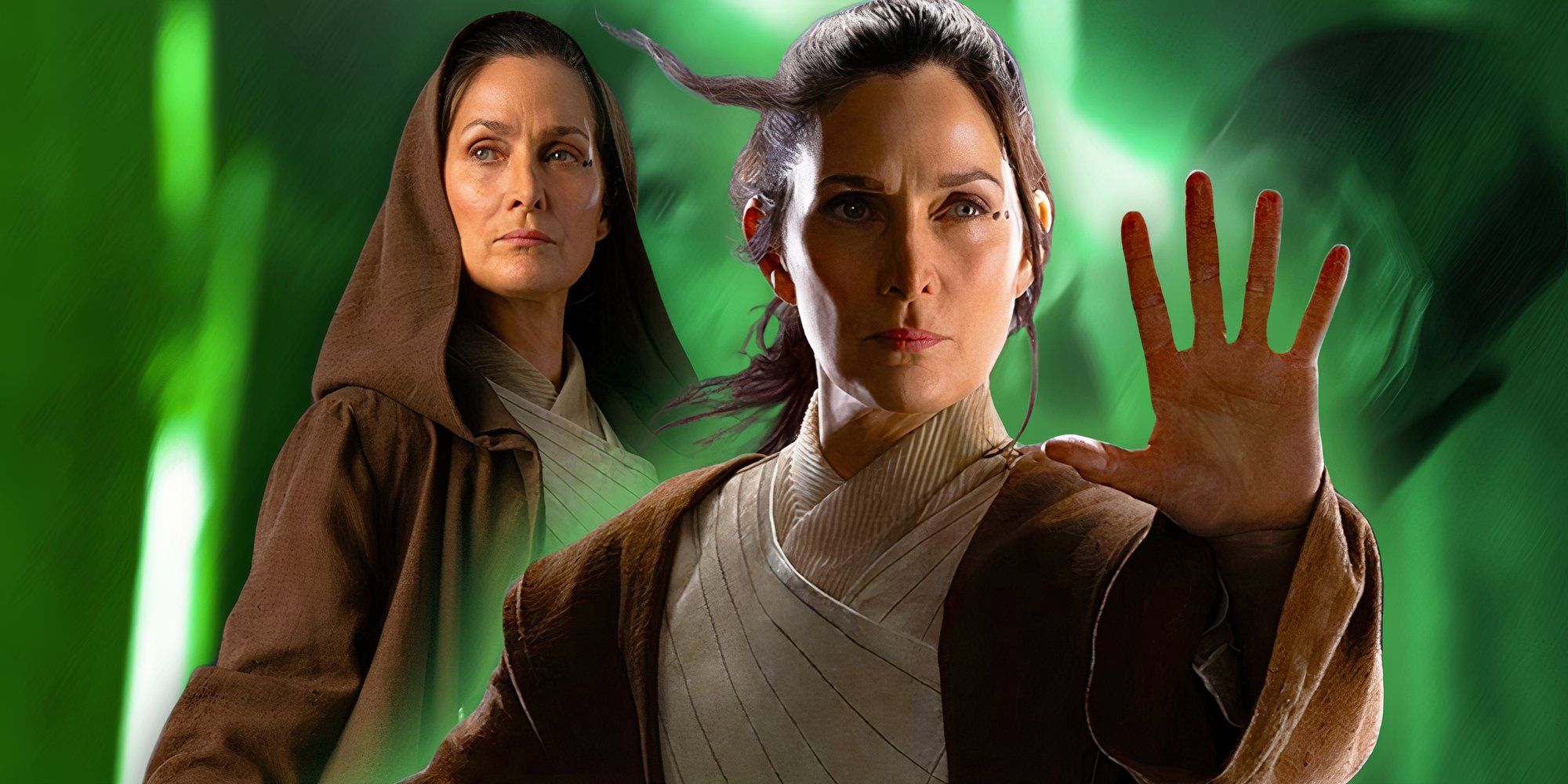 Qui est Indara ? Le maître Jedi de Carrie-Anne Moss expliqué