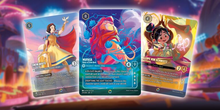 10 cartes Disney Lorcana : Shimmering Skies qui valent le plus d'argent