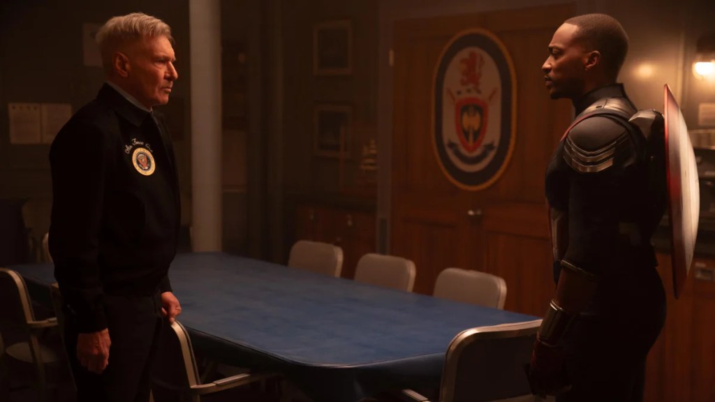 Captain America, Le Meilleur des mondes, Anthony Mackie Harrison Ford