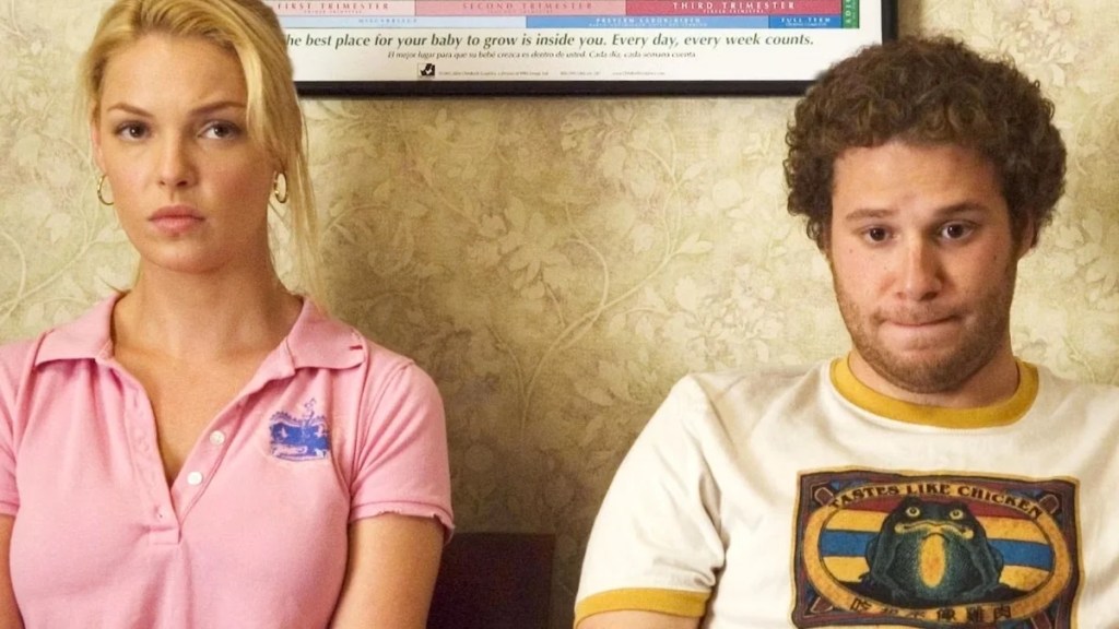 Katherine Heigl et Seth Rogen dans « En cloque » 