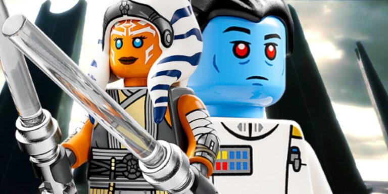Ahsoka vs Thrawn reçoit le traitement en briques avec le nouveau LEGO Peridea…