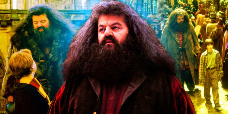 Comment ils ont fait paraître Hagrid si grand dans Harry Potter