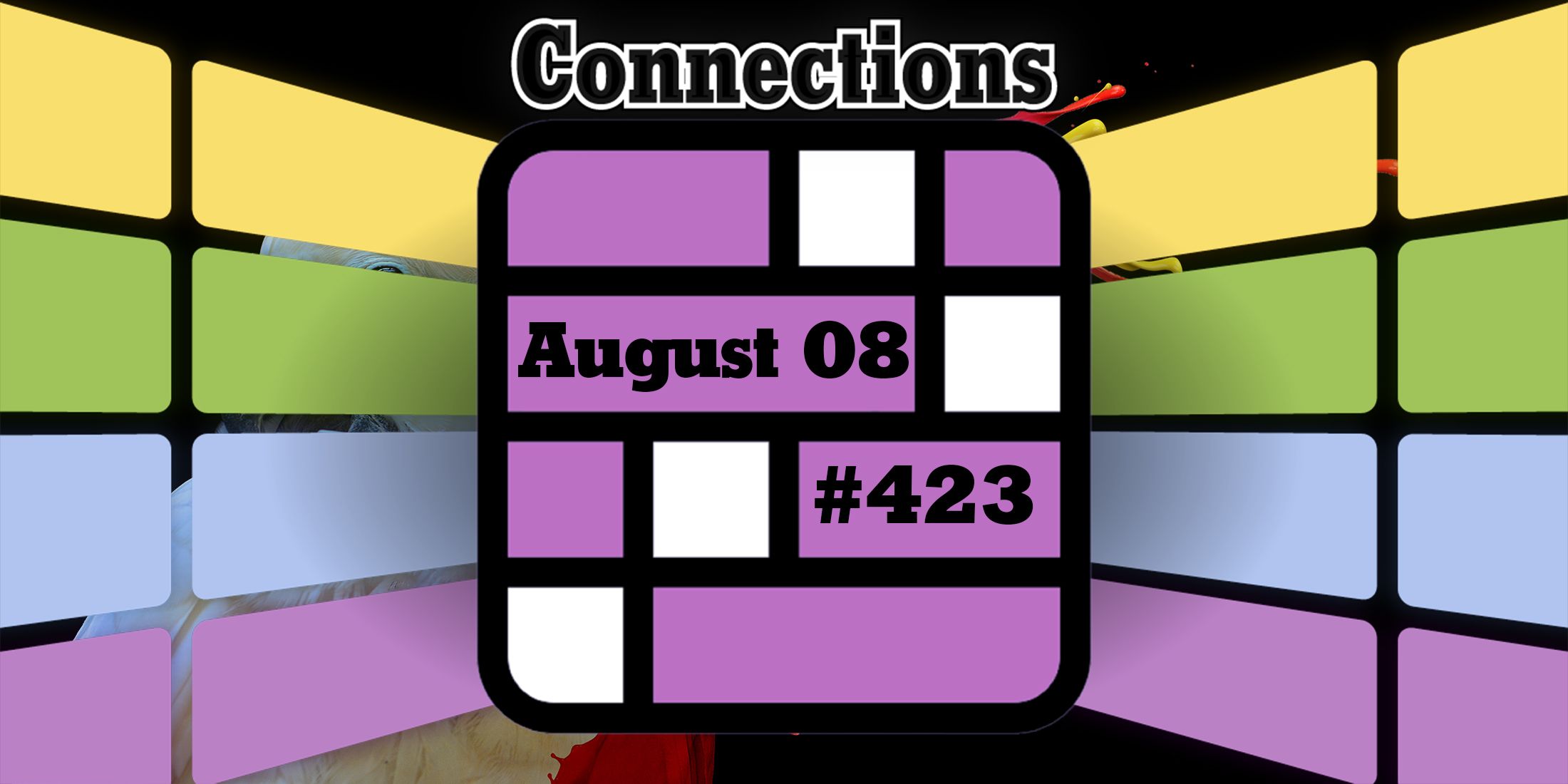 Indices et réponses sur les connexions d'aujourd'hui pour le 8 août 2024 (Puzzle n° 423)