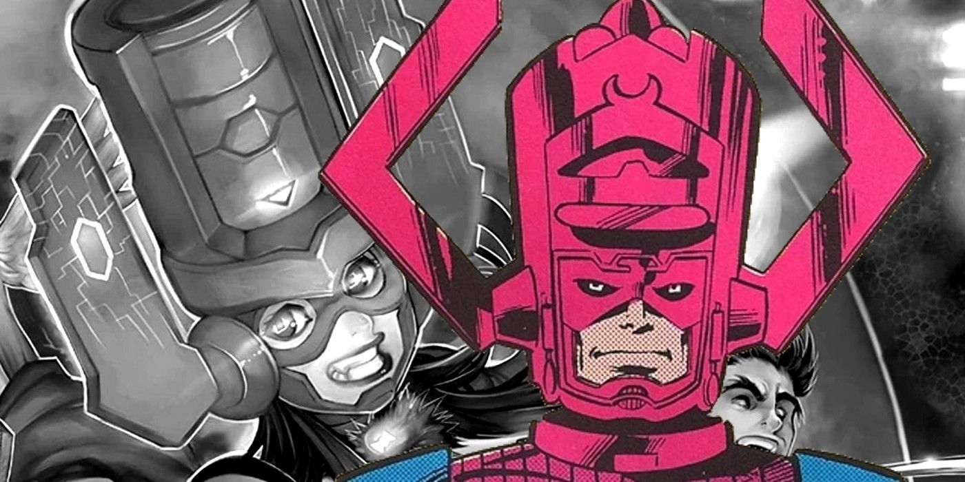 La conception originale de la fille de Galactus est sensiblement différente...