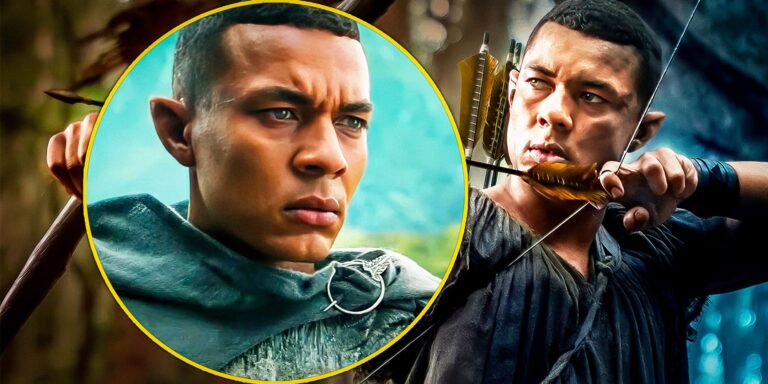 La réaction d'Arondir à la mort majeure de la saison 2 de Rings Of Power expliquée…