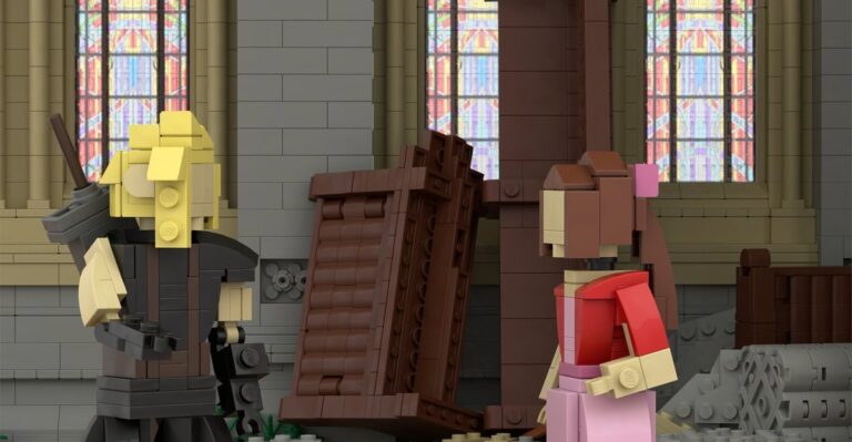 La sculpture Lego FF7 de Square Enix vendue aux enchères pour 12 500 $