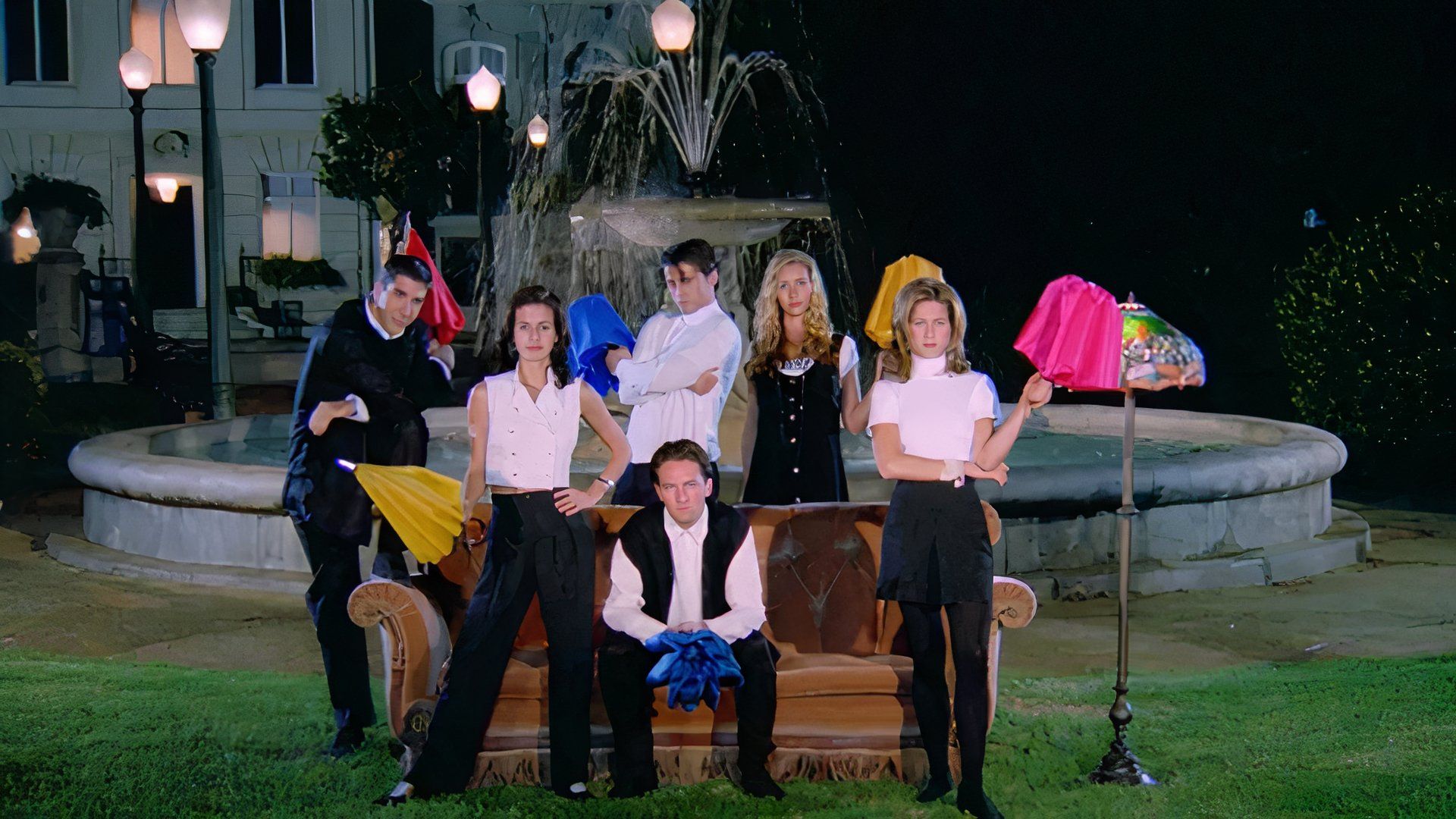 Le tournage de l'ouverture de la fontaine des amis a été une expérience misérable