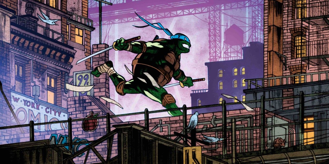 Les Tortues Ninja embrassent New York dans une couverture spéciale de relancement...