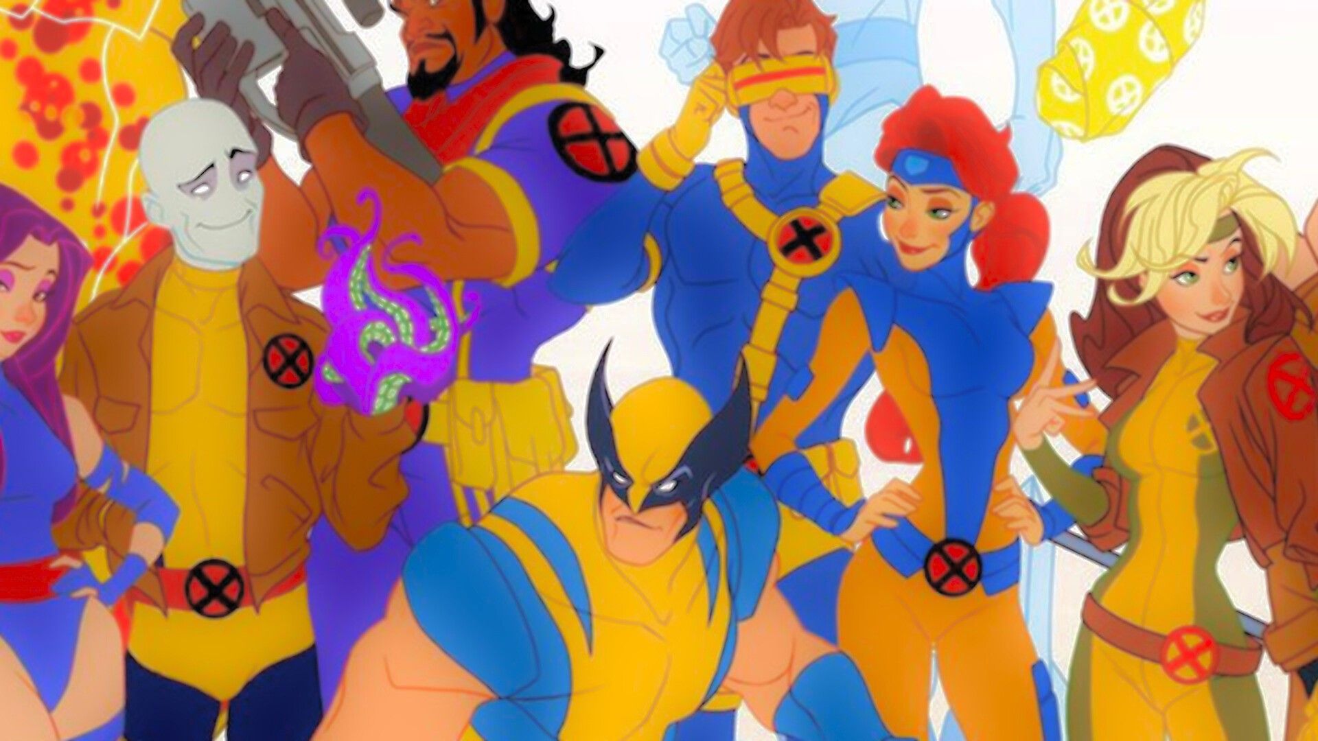 Les X-Men se transforment en personnages Disney dans de superbes fan arts
