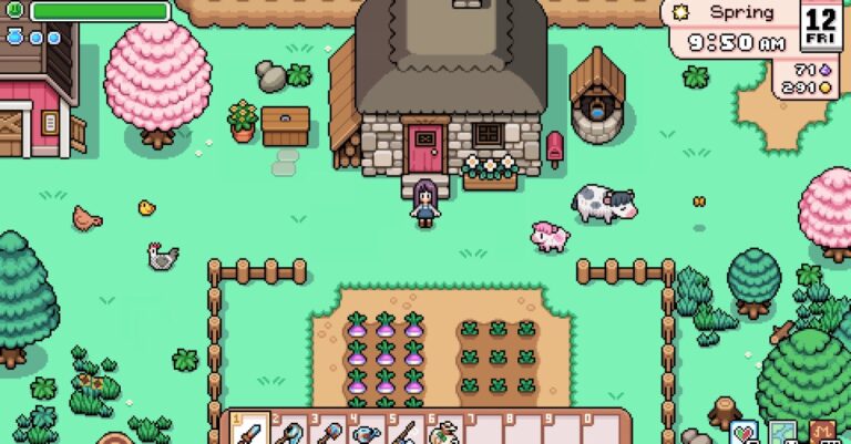 La première grande mise à jour de Fields of Mistria — avec de la romance ! – à venir en novembre