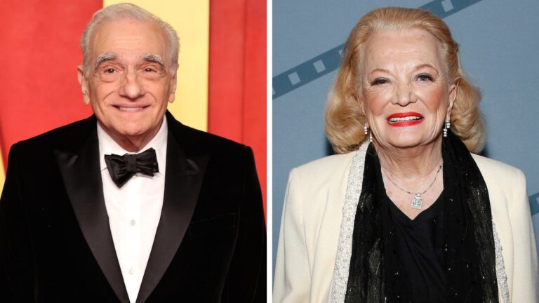 Martin Scorsese se souvient de Gena Rowlands : « Il n'y avait personne d'autre comme elle »