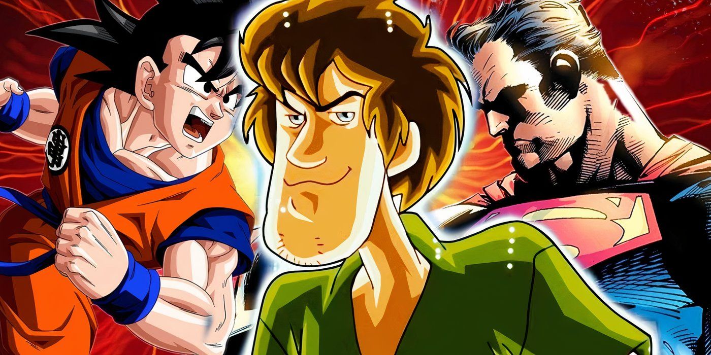 Shaggy de Scooby-Doo devient le nouveau Superman de DC, reprenant le mème Dragon Ball...