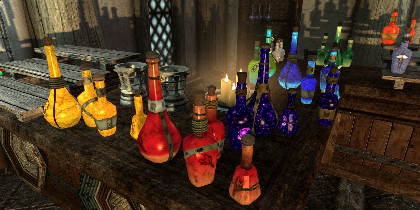 Skyrim : Comment préparer une potion de renforcement de forge