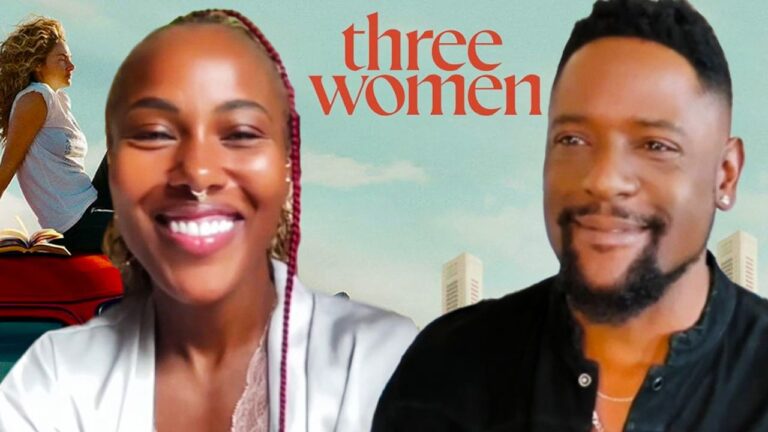 DeWanda Wise et Blair Underwood, trois femmes, discutent de la manière de faire la lumière sur…
