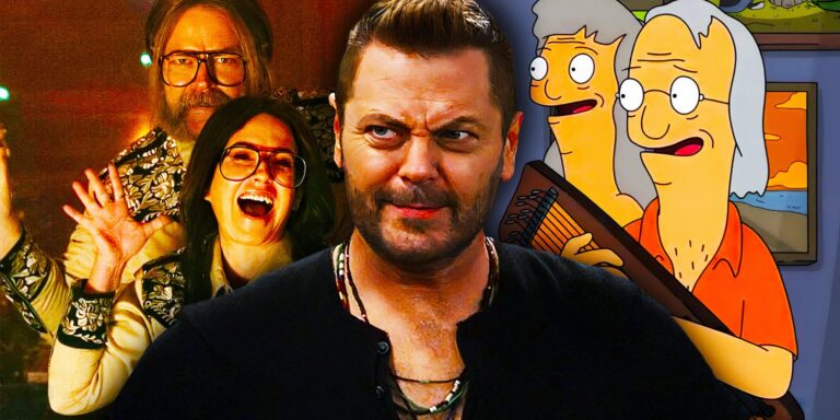 7 fois où le couple Nick Offerman et Megan Mullally ont joué à l'écran…