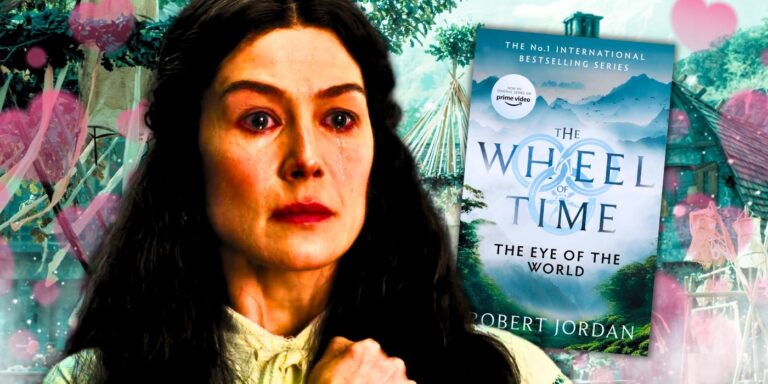 Comment Rosamund Pike est tombée amoureuse de la Roue du Temps prouve qu'elle était la…