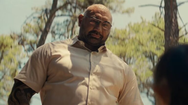 Dave Bautista dit que Jamie Lee Curtis de The Last Showgirl l'a quitté