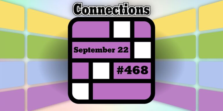 Indices et réponses des connexions d'aujourd'hui pour le 22 septembre 2024 (Puzzle n°46…