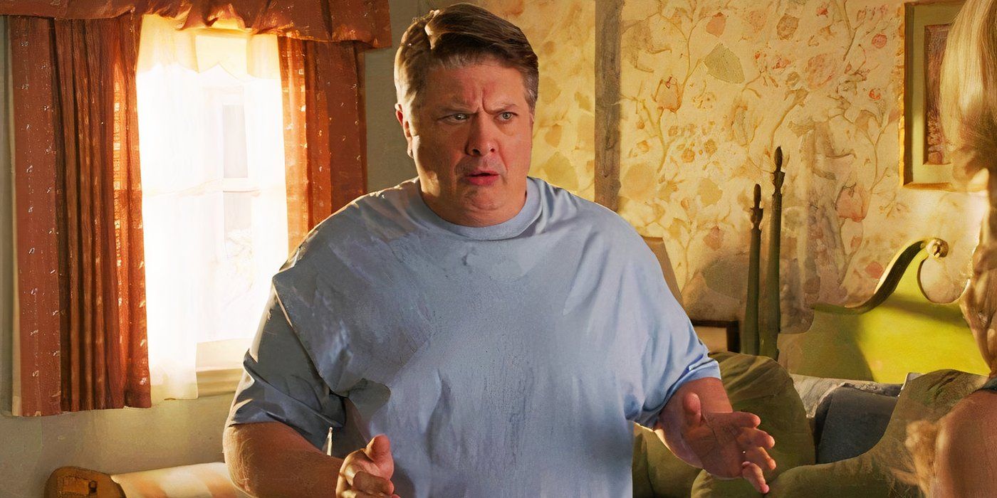 L'acteur George est méconnaissable sur l'image du plateau de la suite de Georgie & Mandy...