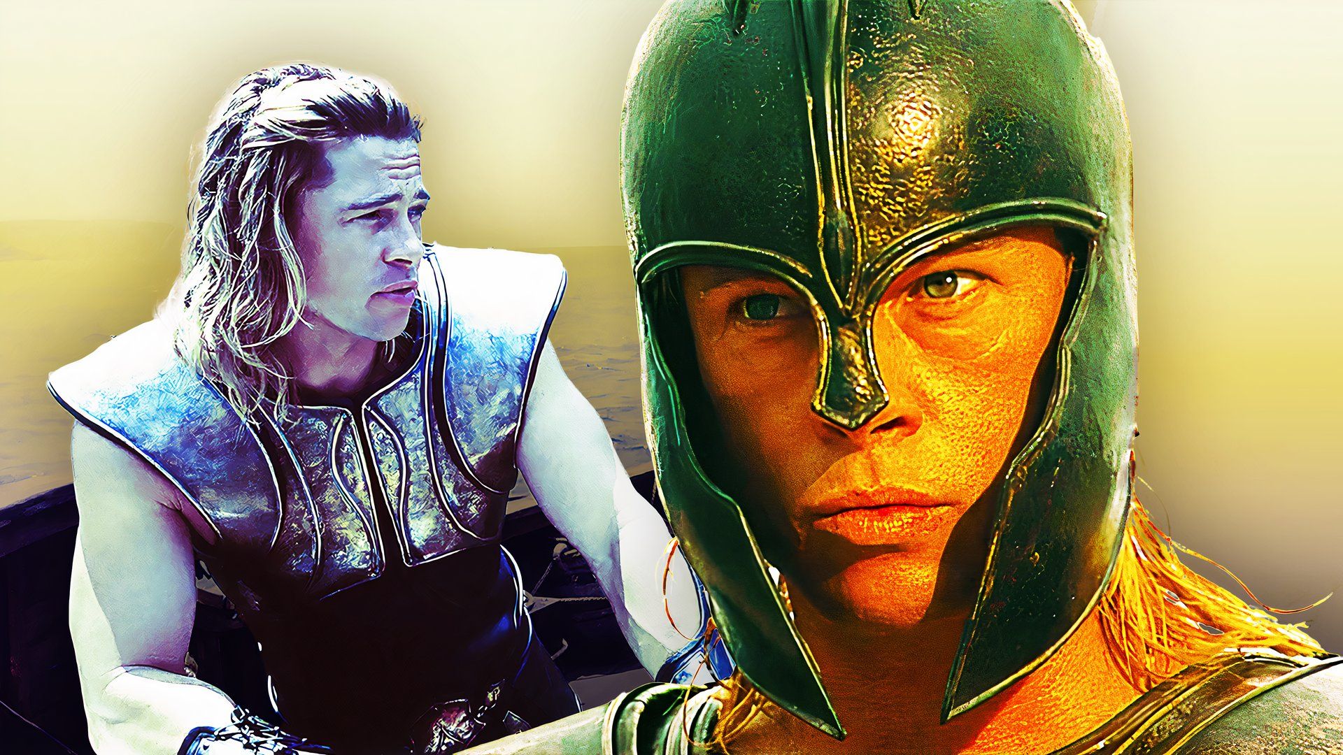 La blessure ironique et douloureuse de Brad Pitt à Troy est toujours difficile à croire