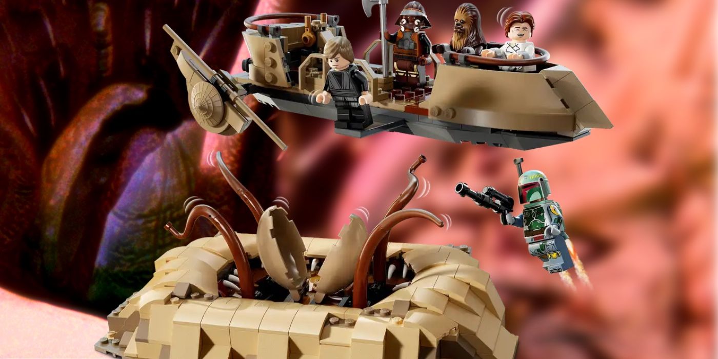 La fosse Sarlacc du Retour du Jedi reçoit le traitement LEGO en briques (...