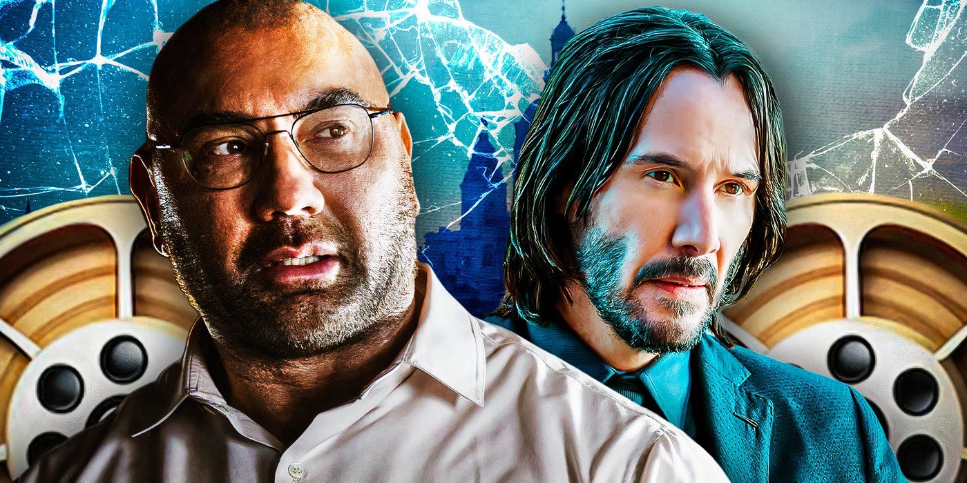 Le nouveau film d'action de Dave Bautista copie un combat que Keanu Reeves a mieux fait...