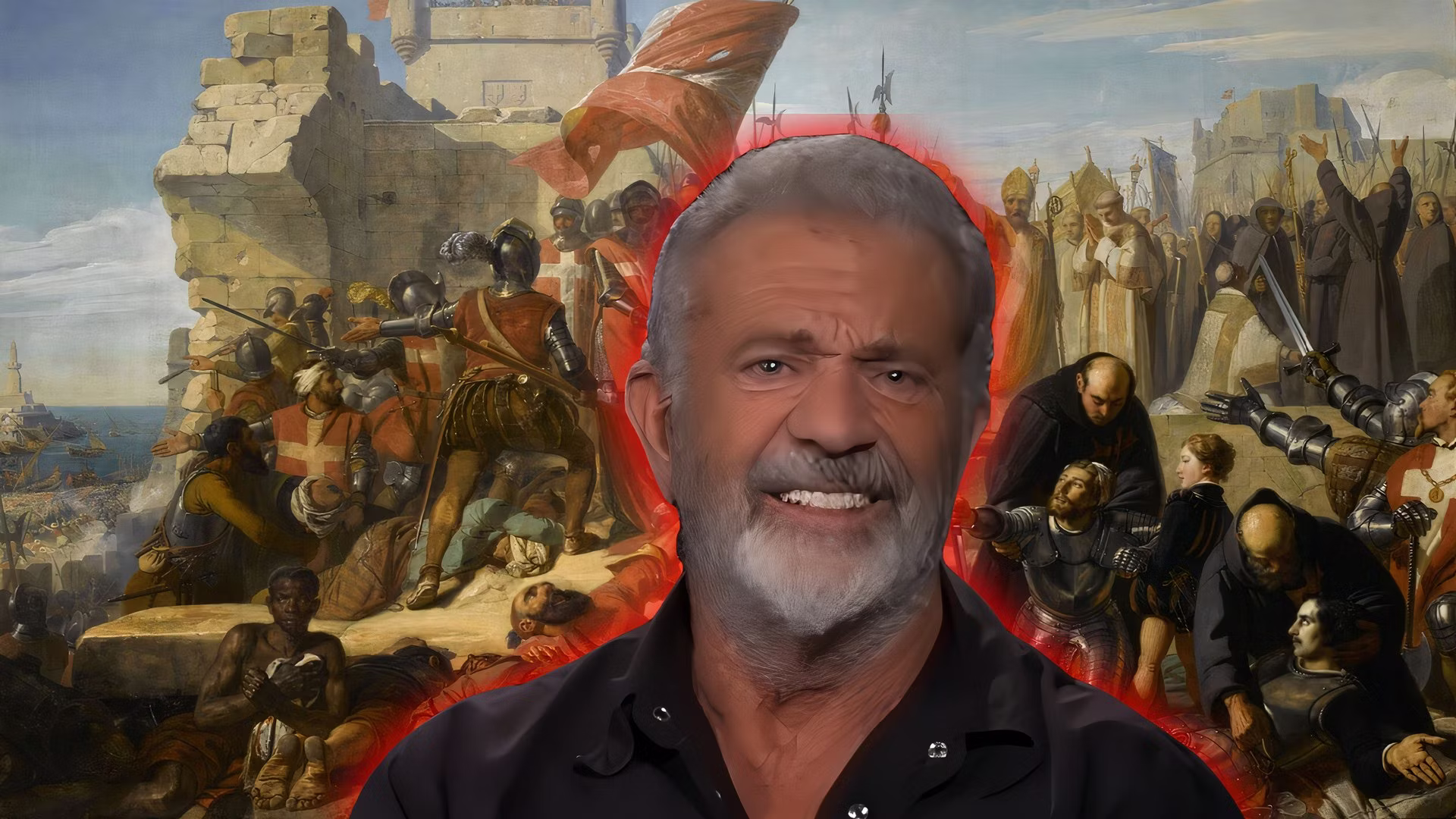 Mel Gibson était à Malte pour une nouvelle série et peut-être pas la passion du
