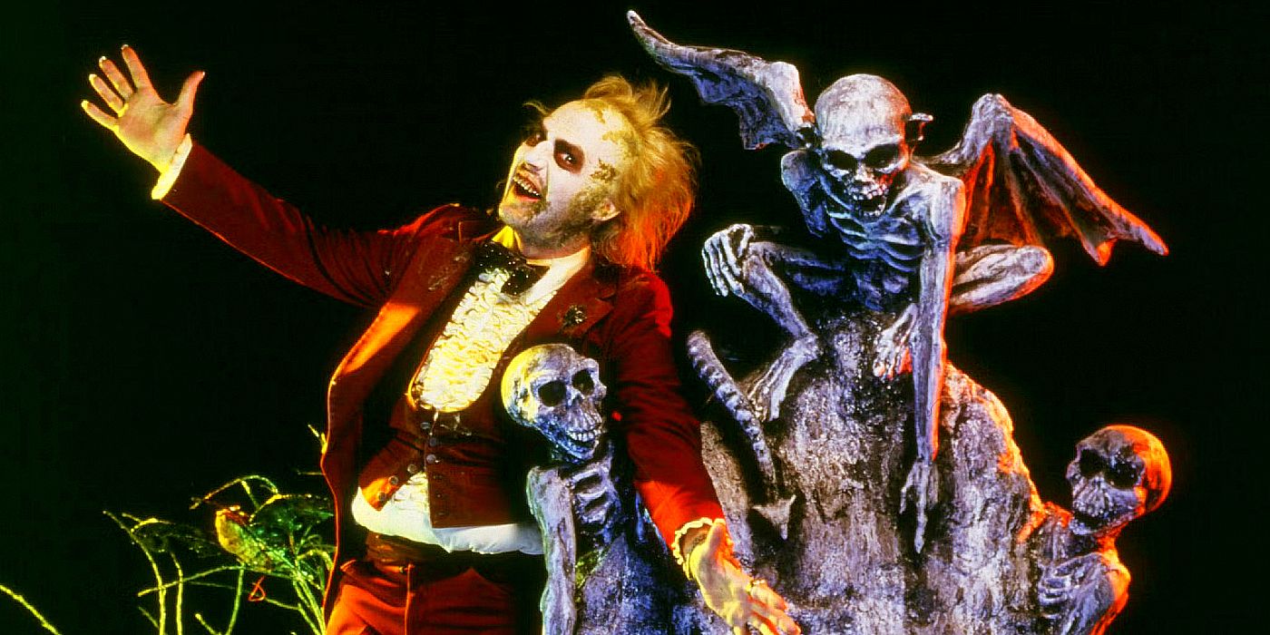 Michael Keaton apparaît beaucoup moins souvent que vous ne le pensez dans Beetlejuice