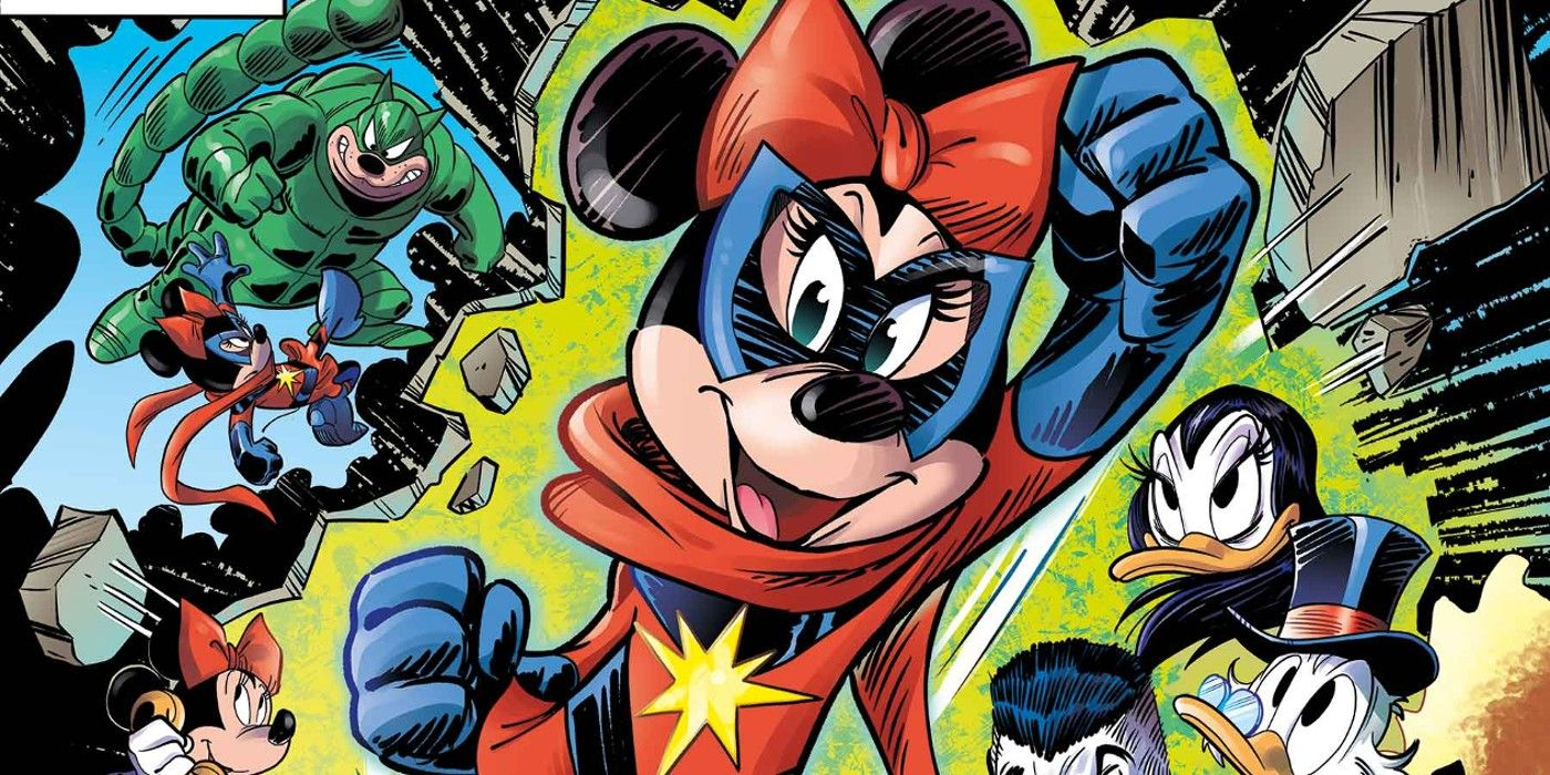 Minnie Mouse est le nouveau capitaine Marvel de Marvel dans une nouvelle version unique de Caro...