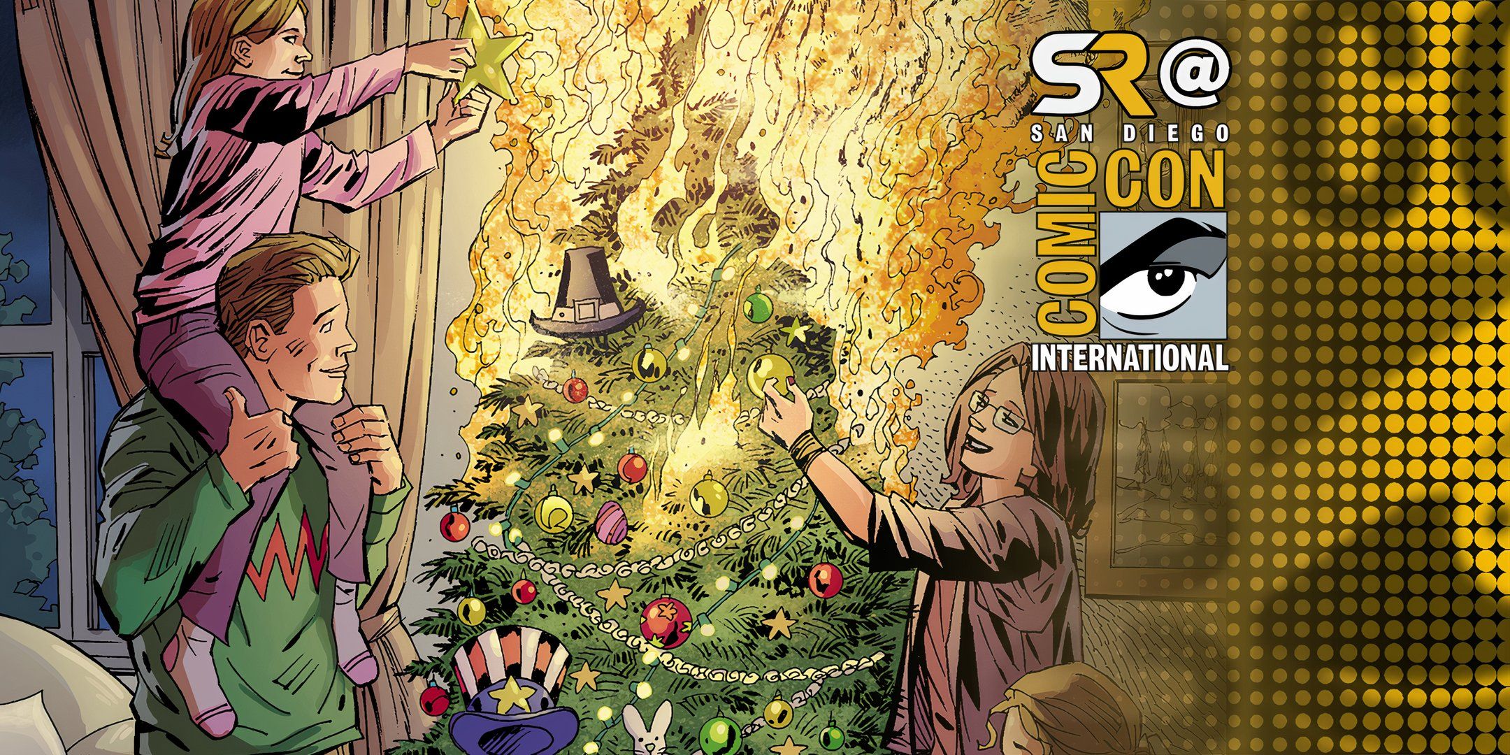 SDCC 2024 : Mikey Way célèbre les vacances toute l'année avec Noël 36...