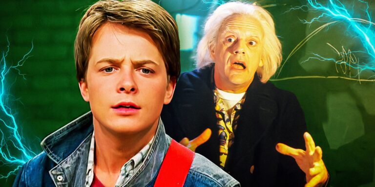 1La ligne Clever Back To The Future prédit l'intégralité du déroulement du deuxième film…