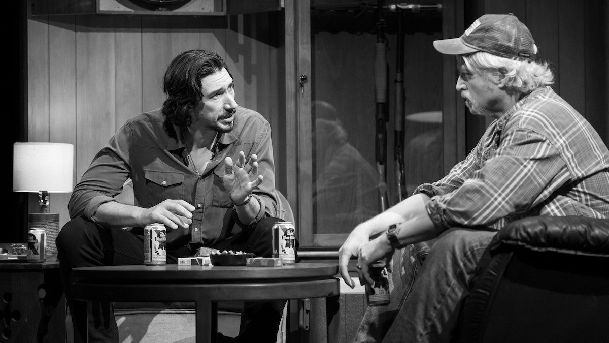 "Attendez-moi, chérie" Off Broadway Review: Adam Driver s'empare du