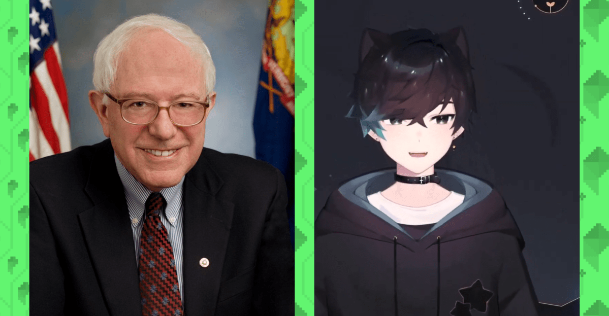 Ce flux Twitch a appris à Bernie Sanders ce qu'est un Vtuber