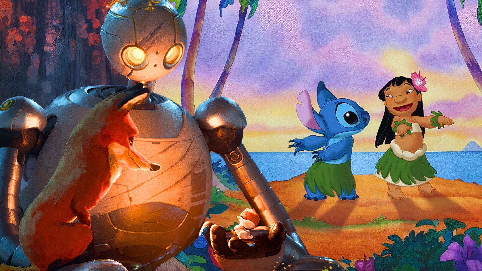 Comment le robot sauvage retravaille Lilo & Stitch