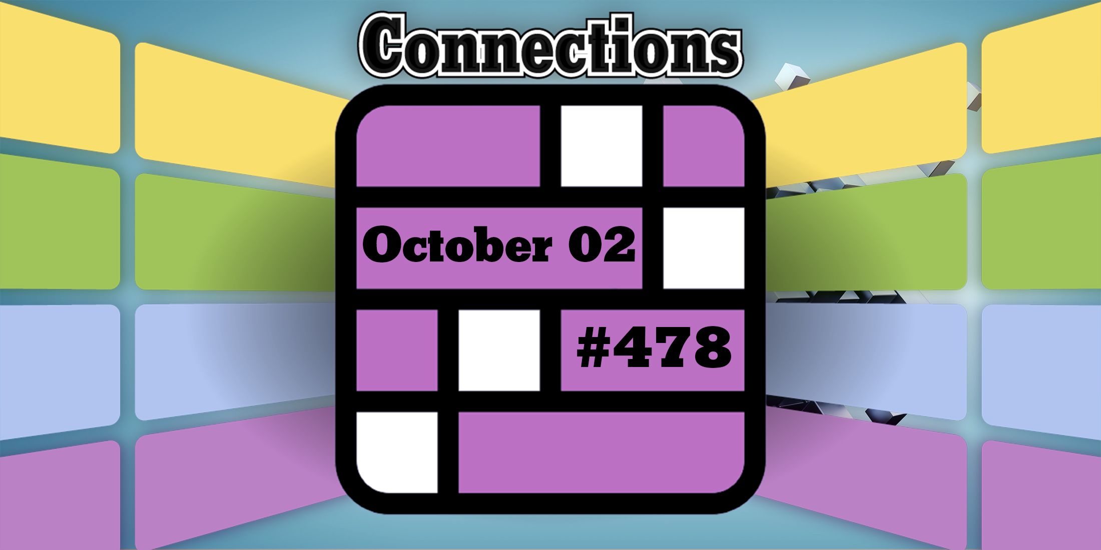 Conseils et réponses sur les connexions d'aujourd'hui pour le 2 octobre 2024 (puzzle n° 478)