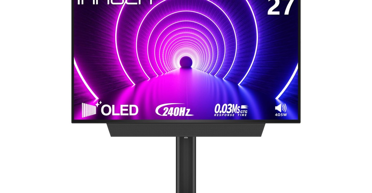 Découvrez le moniteur de jeu OLED de 27 pouces qui est, oserais-je dire, économique