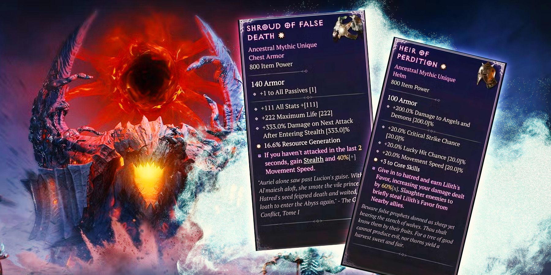 Diablo 4 : Saison 6 – Tous les uniques Uber Mythic et ce qu'ils font